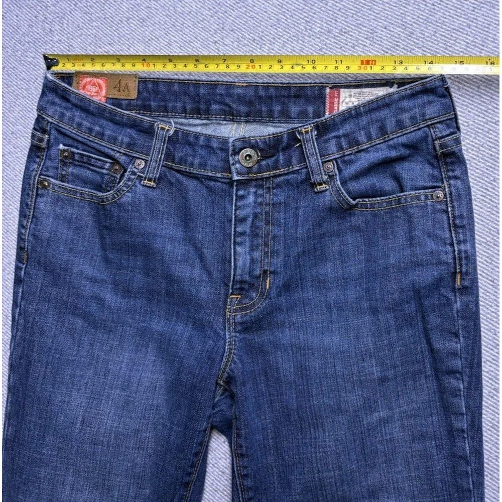 Y2K Gap 1969 Classic Fit Straight Leg Jeans Stretch Medium Tint Women's 4A